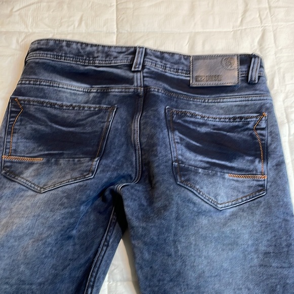 Diesel Women’s Slim Skinny Cropped Denim Jeans Size 32 - Picture 6 of 8